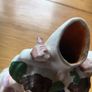 Staffordshire figurine of sleeping couple - spill vase Image 4