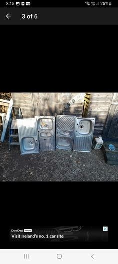 scrap metal collected