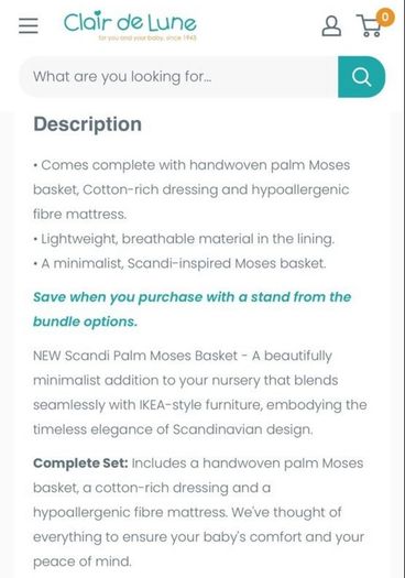 moses basket