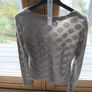 Bohemia Label Ladies Gray Cotton Mix Top Sz L UK14 Image 3