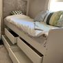 IKEA Single bed w/storage & separate headboard Image 2