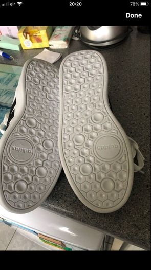 Boys new adidas trainers size 3 reduced
