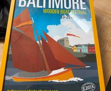 framed baltimore wooden boat race 2014
