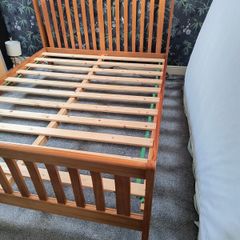 king size wooden bed frame