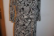 Try clothing cross over midi dress size UK16 EU44 Postage included