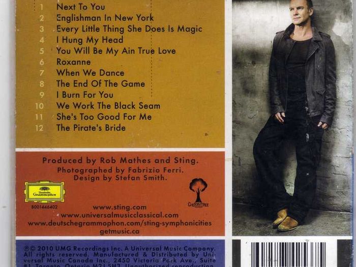 Symphonicities - Sting