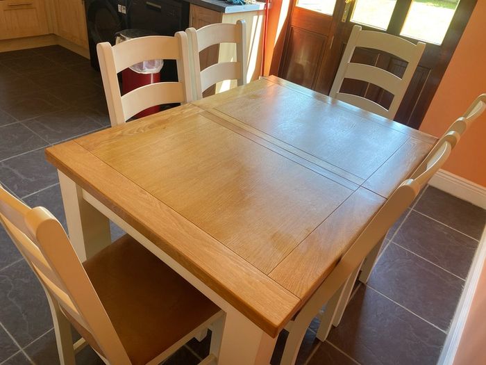 Table and Six Chairs