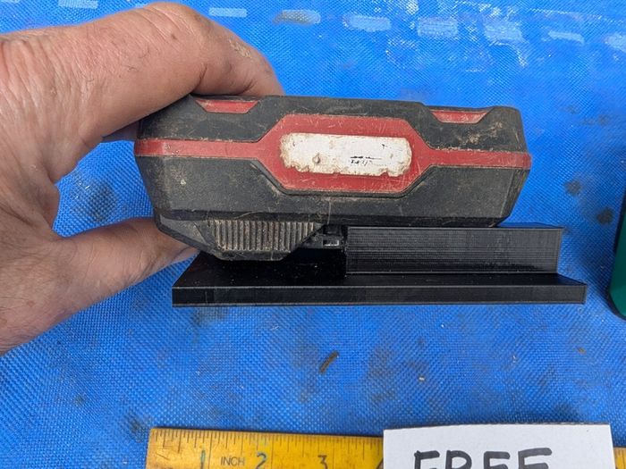 Wall Mounted Bracket for Parkside Batteries