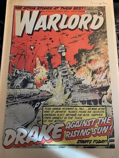 Warlord Comics Issues 210,211,213,214,215,271,299-Sept 30th 1978 -14th June 1980-Not Continuous DC Thomson- Vintage UK Comics