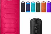 Sleeping Bag Adults 3-4 Season Warm Weather &amp; Winter, Lightweight,Waterproof Indoor &amp; Outdoor Use (MULTIPLE COLOURS)