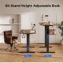 Electric Standing Desk, 120 x 60 cm Height Adjustable Sit Stand Desks Image 6