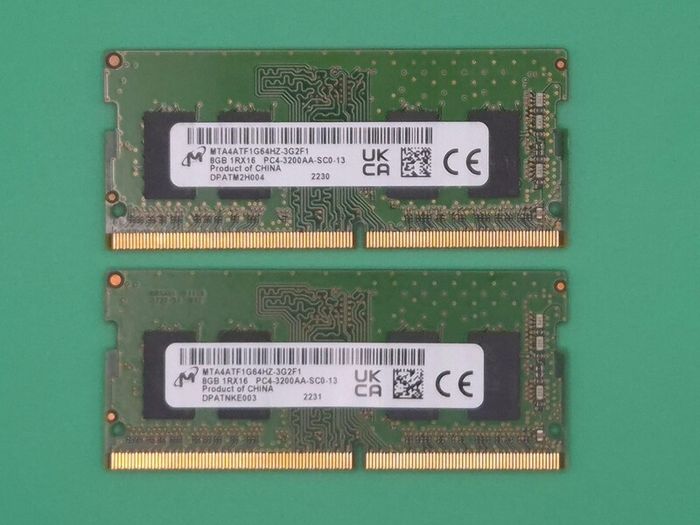 8GB DDR4 3200MHZ Micron Laptop Ram