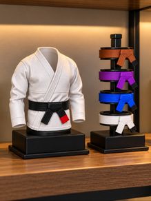 Jiu-Jitsu Display Custom Belt Stand