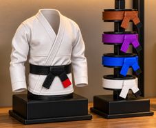Jiu-Jitsu Display Custom Belt Stand