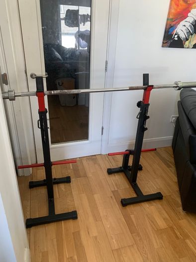 117.5kg Complete Olympic Home Gym Package