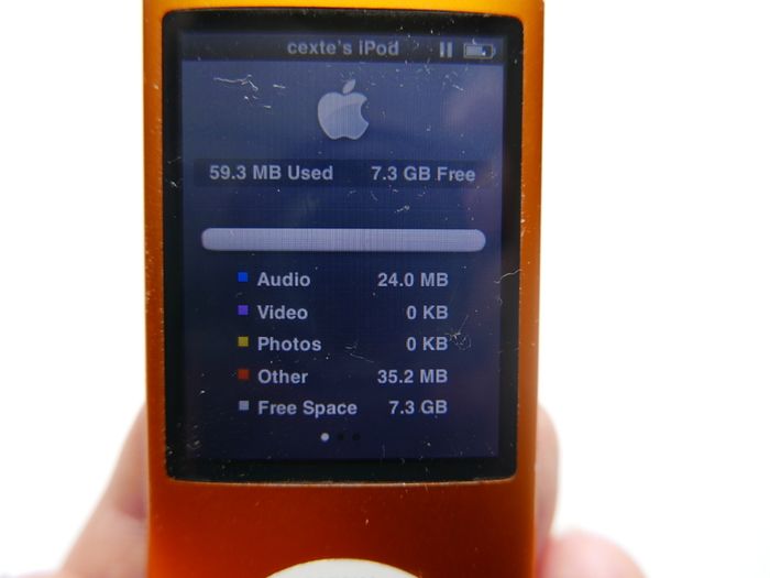 Apple iPod Nano 4th Gen 8GB  A1285 Used MP3 Player WORKING