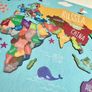 Map Puzzle Montessori Toys Educational Brand new Image 4