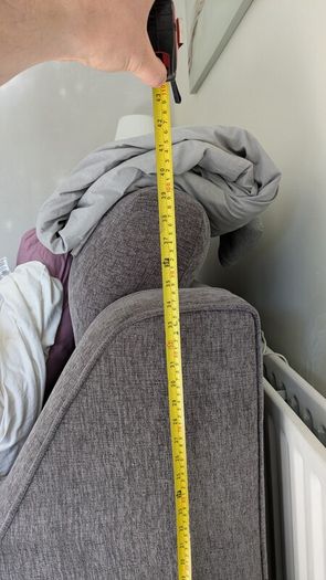 Grey large 2 seater Couch