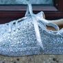 Sparkly Women's Shoes/runners (used). Image 6
