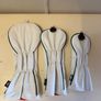 White Par Golf Head Cover Set Image 2