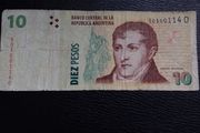 Argentina Banknote : General Manuel Belgrano - 10 Pesos - 2014