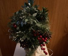 Small Artificial Christmas Tree with lights