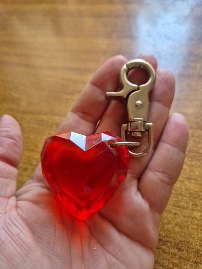 Big Heart Keyring