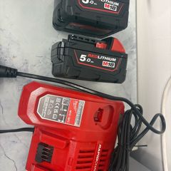 Milwaukee m18 5ah x2 fast charger