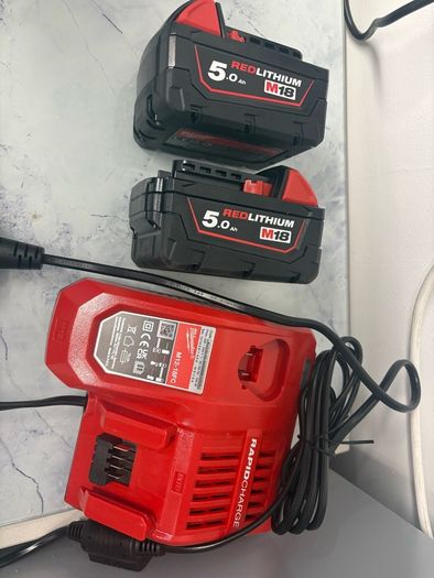Milwaukee m18 5ah x2 fast charger