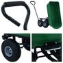 Garden Tipping Hand Cart 300 kg 75L Green Image 9