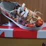 Lee Cooper canvas ladies girls shoes 4 37 orange new in box Image 6
