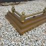 Brass Fire Surround Vintage Image 2