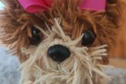 Official Nickelodeon JoJo Siwa "BowBow" plush puppy dog, released in 2017 by Just Play.