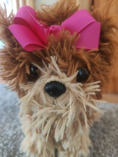 Official Nickelodeon JoJo Siwa "BowBow" plush puppy dog, released in 2017 by Just Play.
