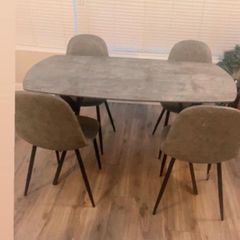 Table and chairs