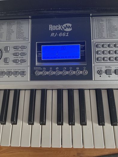 Rock Jam RJ 661 Keyboard Piano kit and stand