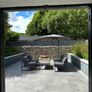 5 Seater Garden Lounge Set and Parasol in Excellent Condition Image 3