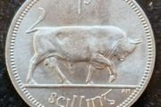 Ireland Fantastic Unc Shilling 1963 1s coin