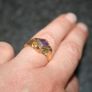 Vintage 375 Gold Ring  9 Carat Yellow Gold Ring 2,8g Image 2