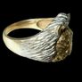 Vintage Hallmarked 9ct Gold/Diamond Ring Image 8