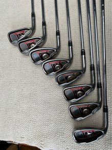Taylor Made golf clubs left hand