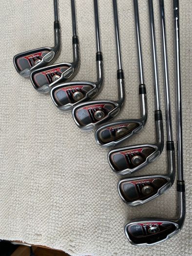Taylor Made golf clubs left hand