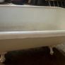 Elegant Antique Original Cast-Iron Bath (6ft) Image 2
