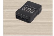 1-8s Lipo Li-ion Battery Voltage Tester Monitor RC Low-Voltage Buzzer Alarm for Lipo/Li-ion/LiMn/Li-Fe Household Battery Testers Low Voltage Buzzer Alarm