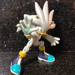 Jazware 3 inch silver the hedgehog toy, sonic the hedgehog toys