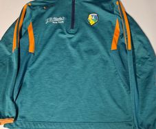 Leitrim GAA O'Neills Gaelic Football Half Zip Jersey (Youths 10-11 Years) FREE POST