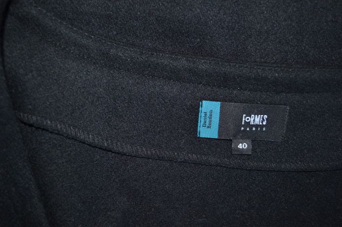 Formes Paris black sleeveless wool maternity dress Size 40