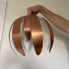 copper lampshade