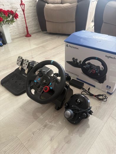 Logitech G29 Full racing setup!