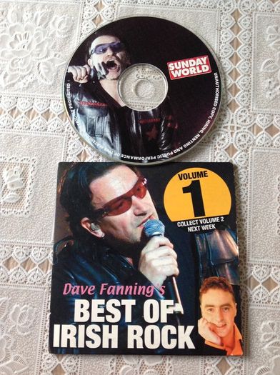 Dave Fanning's Best of Irish Rock. Vol 1 CD